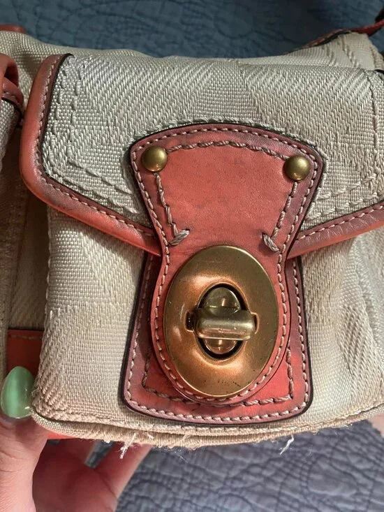 PROJECT BAG***READ BIO - Coach Legacy Double Turnlock Shoulder Bag - Picture 4 of 8